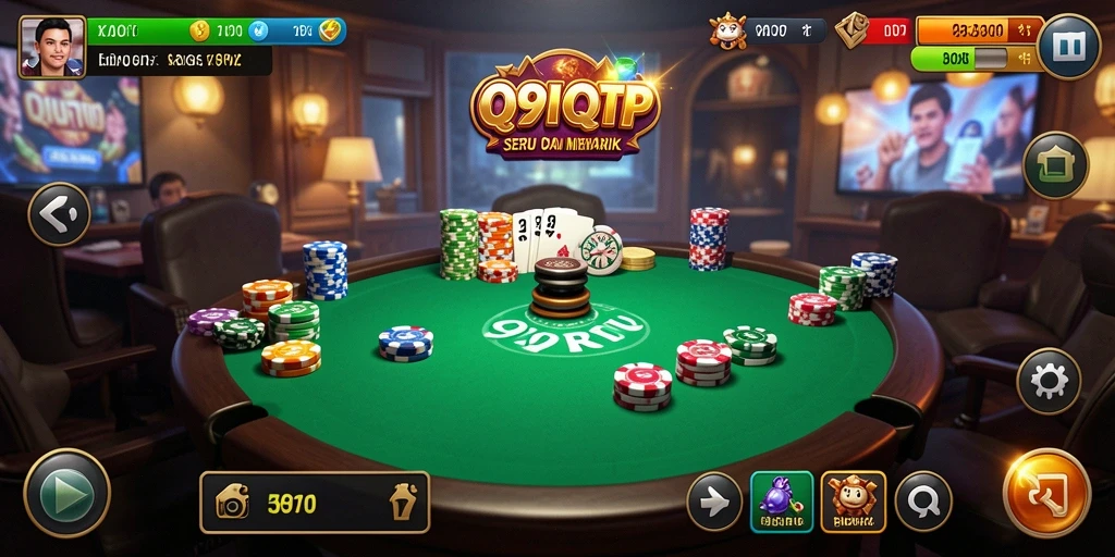 Tampilan gameplay seru QiuQiu di 99RTP.