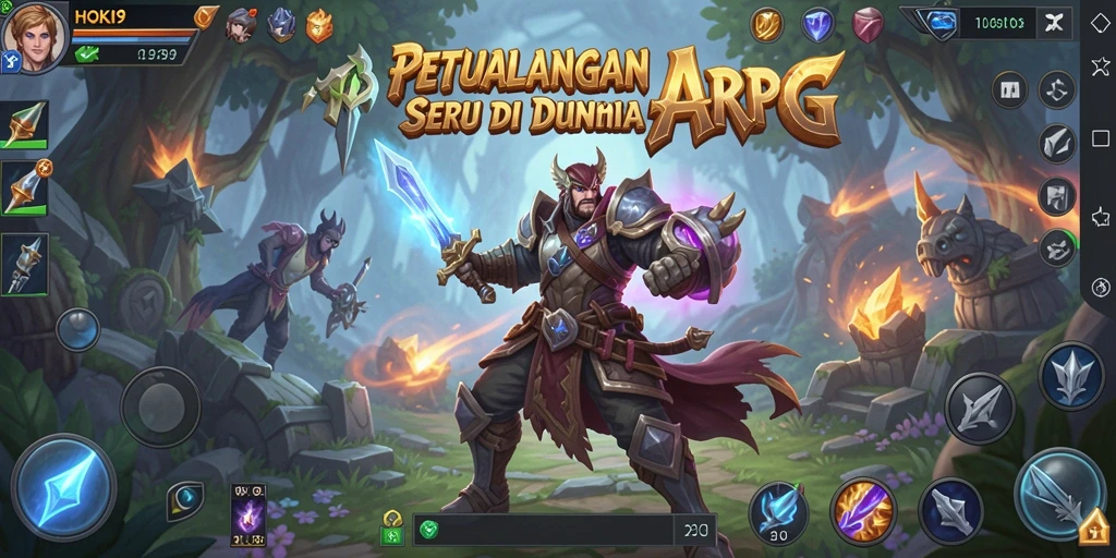 Tampilan gameplay HOKI9 yang seru dan penuh aksi.