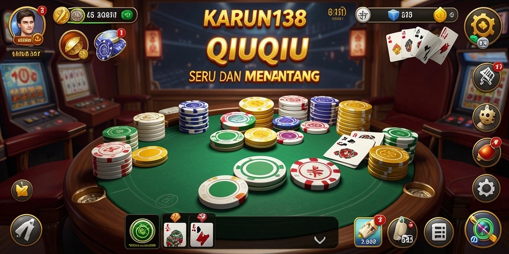Tampilan gameplay KARUN138 yang seru dan interaktif.