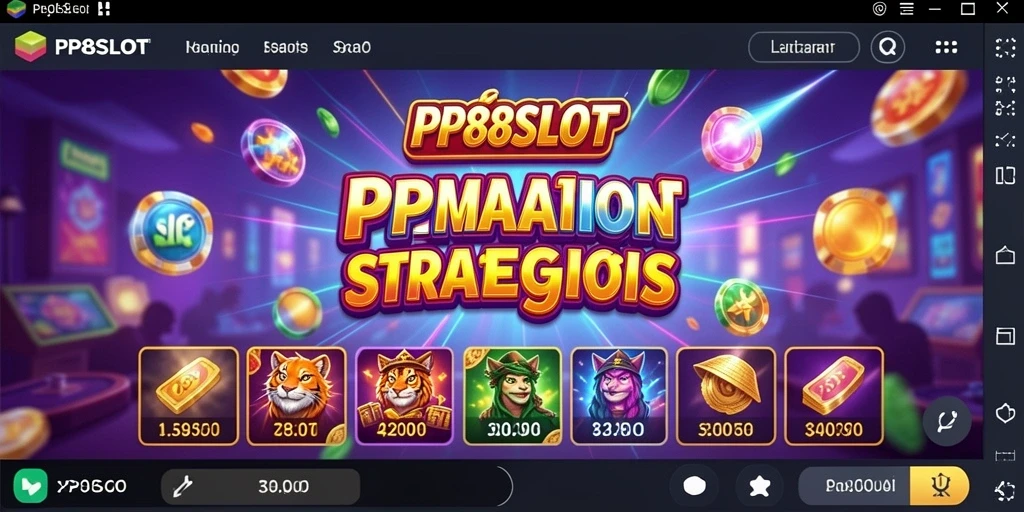 Screenshot gameplay yang menampilkan fitur dan grafik menarik dari PP88SLOT.